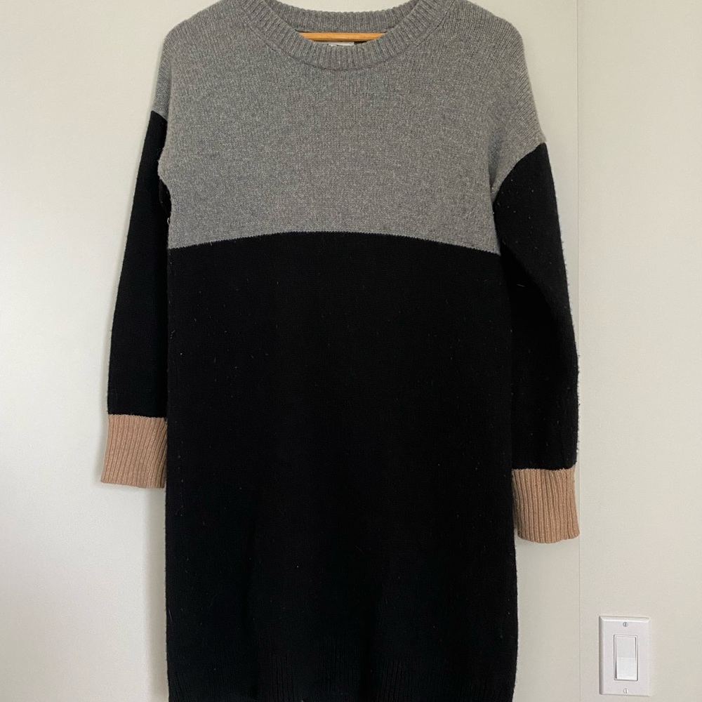 Madewell Block Sweater Dress